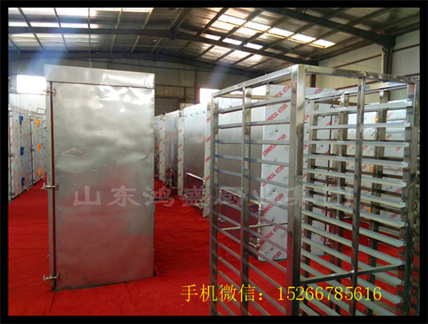 【大型食品蒸房 高产量双门72盘馒头蒸房】价格厂家炊事设备-